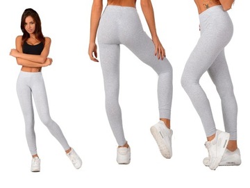 LEGGINSY bawełniane FITNESS mix kolorów G1 SZ S/36