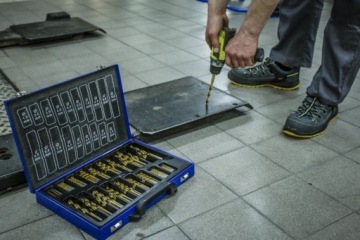 Набор титановых сверл HSS-TIN 170шт. кейс