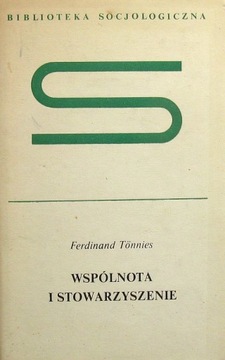Wspólnota i stowarzyszenie Rozprawa o komunizmie ...- Ferdinand Tonnies