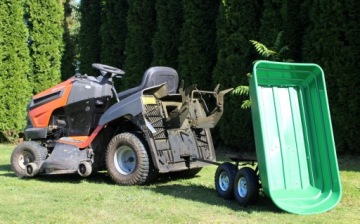 Садовая тележка 75л Transport Black Tipper Тачка ПРИЦЕП для сада