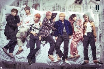 Licencjonowany Plakat BTS K-pop wzór2