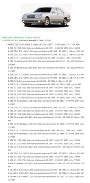 ВЕНТИЛЯТОР MERCEDES E-CLASS W210 ЕВРОПА