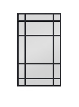 Lustro LOFTOWE 100*60 cm w czarnej ramie!