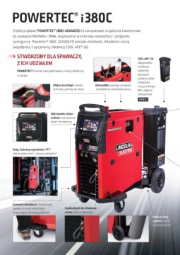 MIGOMAT POWERTEC i380 УСОВЕРШЕНСТВОВАННЫЙ СВАРОЧНЫЙ АППАРАТ LINCOLN