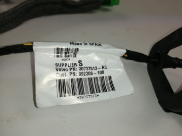 КОМПЛЕКТ ДВЕРНЫХ ШЛАНГОВ ЛЕВЫЙ ПЕРЕДНИЙ 8688258 30737513