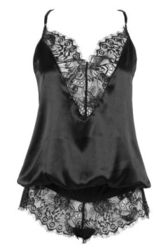 Чувственные кружевные боди-шорты SEXI S/M (B019)