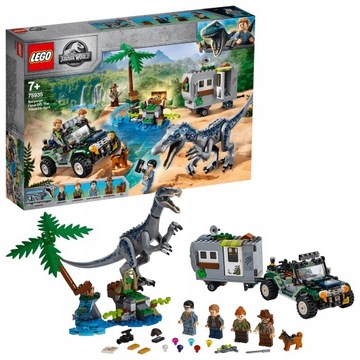 LEGO Jurassic World 75935 Starcie z barionyksem
