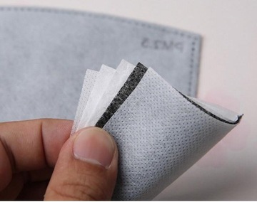 НАБОР 10 ФИЛЬТРОВ PM2,5 ДЛЯ ПРОТИВОПЫЛЕВОЙ МАСКИ