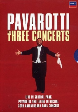 LUCIANO PAVAROTTI 3 Concerts (3DVD)