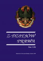 PRAWO HISTORIA DZIEJE SZLACHTA PRZESTĘPCZOŚĆ II RP