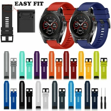 PASEK DO GARMIN FENIX 3 3HR 5X 6X QUICKFIT KOLORY
