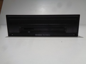 SKODA MULTIMEDIA CZYTNIK SD GPS NAVI 5Q0035820C