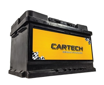 Аккумулятор CARTECH 12 В, 74 Ач, 720 А