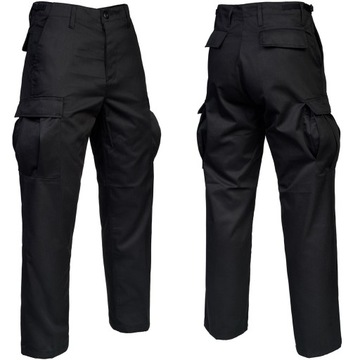 Wojskowe SPODNIE BDU RANGER US Army CZARNE - XL