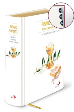 Pismo Święte I Komunia Św.Złocone,Paginator,f.duży