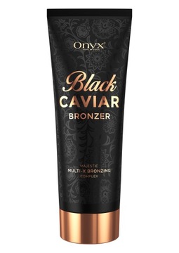 Onyx Black Caviar Bardzo mocny ciemny bronzer do opalania w solarium