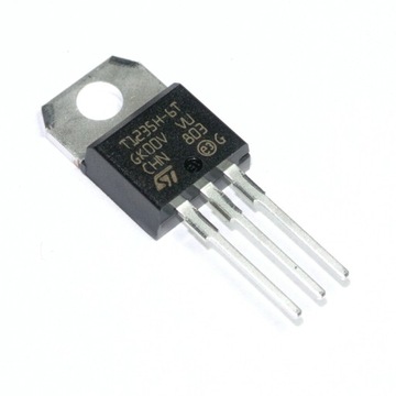 T1235H-6T STM Triak 600V 12A 35mA TO220 [1szt]