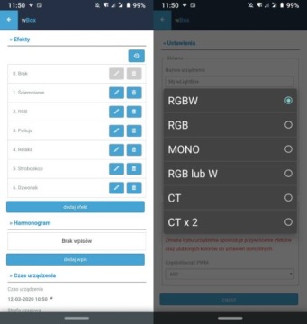 КОНТРОЛЛЕР СВЕТОДИОДНЫХ ЛЕНТ BLEBOX WLIGHTBOX RGBW WIFI iOs