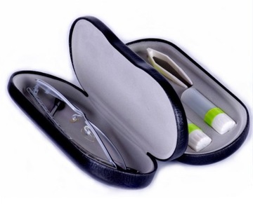 ДВОЙНОЙ ЧЕХОЛ ДЛЯ ОЧКОВ И КОНТАКТНЫХ ЛИНЗ