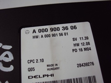 MODUL ŘÍZENÍ MERCEDES GLA X156