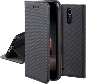 ETUI MAGNET FLIP CASE DO LG K10 2017 +SZKŁO