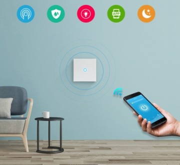 Выключатель света 1 NEO WIFI Alexa TUYA iOS ANDROID