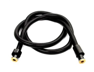 ЧЕРНЫЙ ДУШЕВОЙ ШЛАНГ 1,5 М ДВОЙНОЙ ШЛАНГ