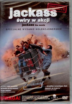 JACKASS ŚWIRY W AKCJI DVD WYDANIE KOLEKCJONERSKIE