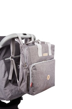 Сумка-рюкзак в коляску ДЛЯ МАМЫ, МНОГО КАРМАНОВ