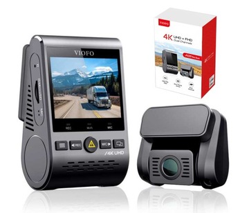 VIOFO A129PRO-G DUO GPS WIFI 4K PRZÓD + TYŁ DUAL