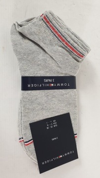 TOMMY HILFIGER STOPKI SKARPETKI 3 pary roz 35/38
