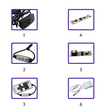 Line -Like Led Lamp Luminaire - 40 см.