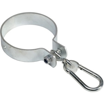 Uchwyt obejma metalowa zawiesie huśtawki 120mm