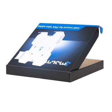Настенное крепление на 4 крепления для консоли PS4 Slim, белое