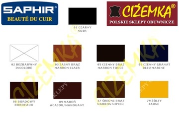 ПАСТА ДЛЯ ОБУВИ SAPHIR PATE DE LUXE 02 ПРОЗРАЧНАЯ 50