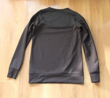 SIMPLE czarna spodniczka + bluzka bluza 36 s 34 xs