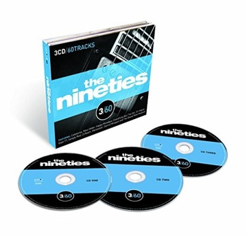 The Nineties 90's 3/60 - 3 CD BOX TOP HITS WORLDS
