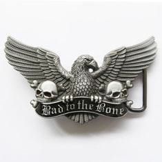 Bad TO The Bone .. Z ORŁEM spinka zapinka klamra
