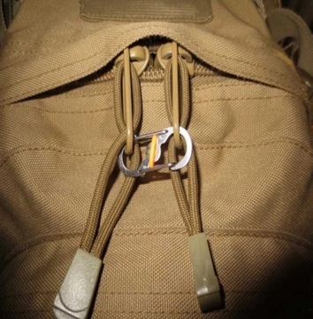 Карабин eSka металлическая сумка для выживания EDC замок