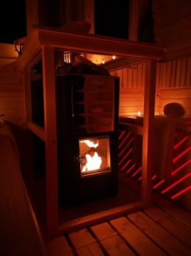 ФИНСКИЙ сад САУНА Дровяная печь HARVIA house