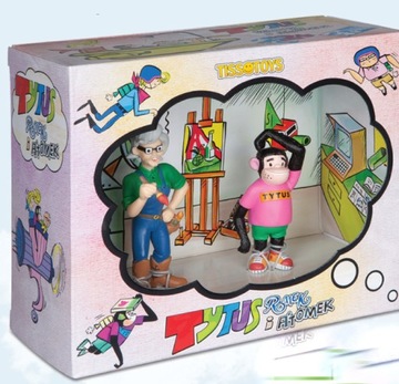 TISSO TOYS Zestaw Papcio i Tytus FIGURKI