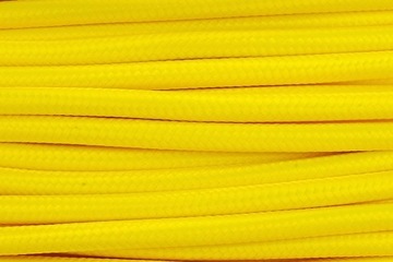 kabel przewód w oplocie żółty pająk loft retro
