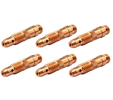 Zestaw 6x Łącznik prądowy 1,0-4,0mm SR17/18/26 TIG