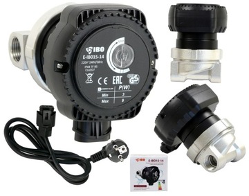 POMPA CYRKULACYJNA CWU IBO E-IBO 15-14 ELEKTRONICZNA ENERGOOSZCZĘDNA