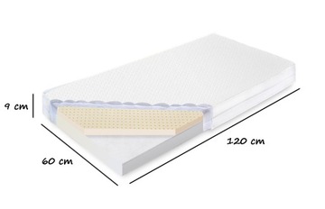 Матрас LATEX-FOAM 120x60 Перфорированный