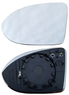 VLOŽKA ZRCÁTKO LEVÝ VW TAIGO 2021-2025 OHŘÍVAČ ASFÉRICKÝ VYSOKÁ