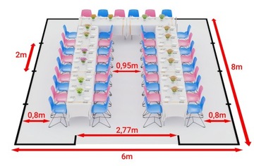 6x8m 2-3,09m Namiot imprezowy handlowy całoroczny