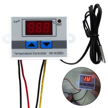 Termostat Regulator Temperatury W3001-50+110 C 12V