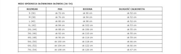 KOMPLET GARNITUR CYGARETKI + SPÓDNICA (36-54) 44