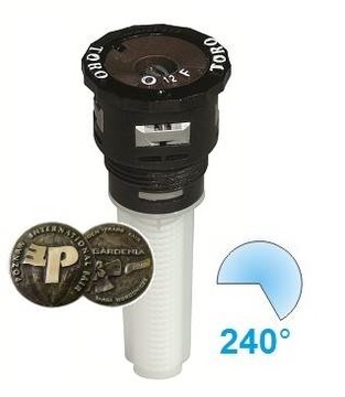 Dysza Precision TORO 12TT 240stopni 3.7m brązowa